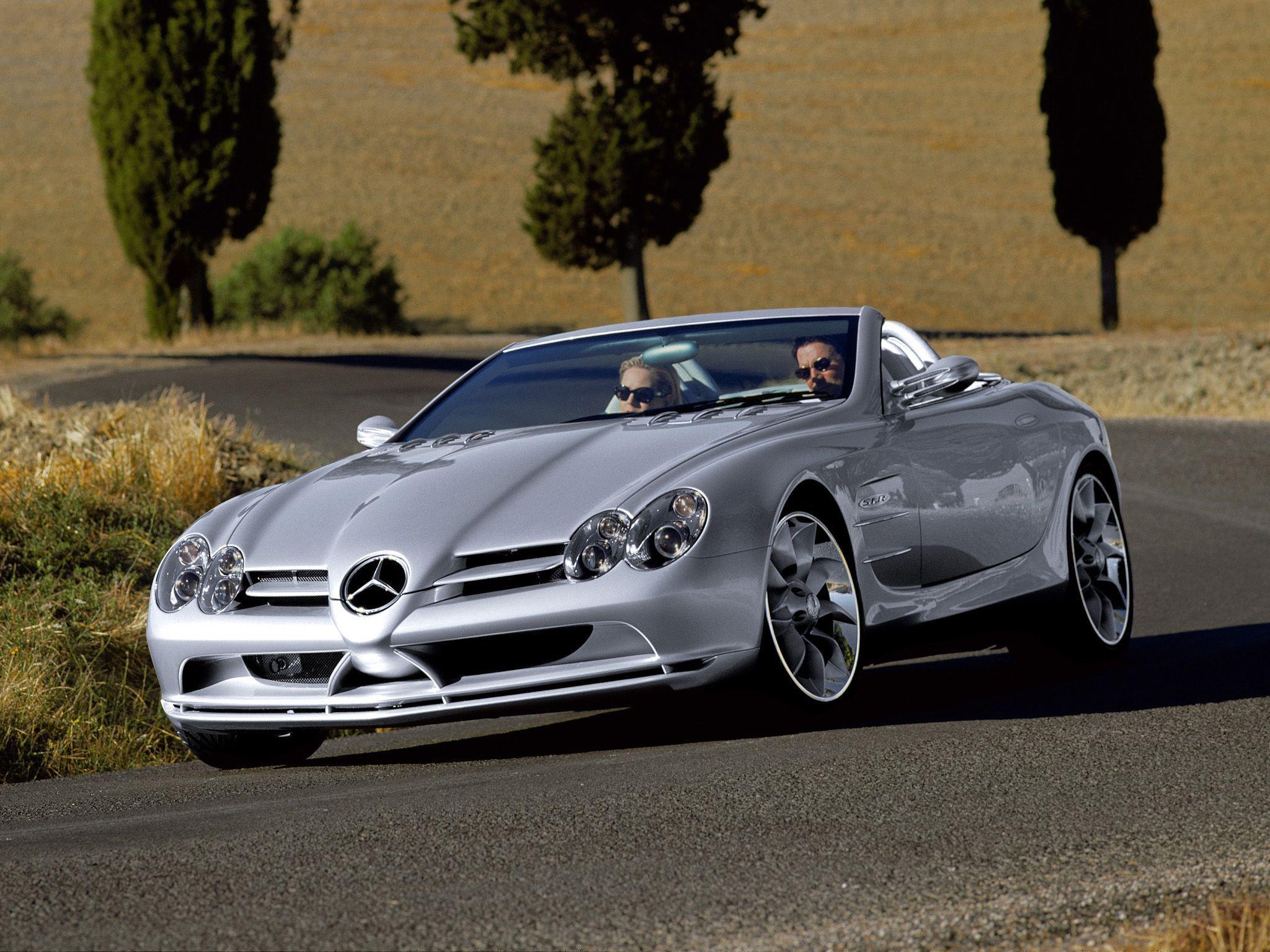 Mercedes-Benz Vision SLR Roadster Concept 1999 года выпуска. Фото
